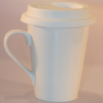 Ceramic Mug Hot With Handle & Cover