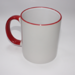 Sublimation Red Rim Mug