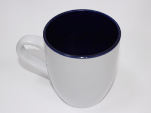 Sublimation Mug Inner Blue/white Outside