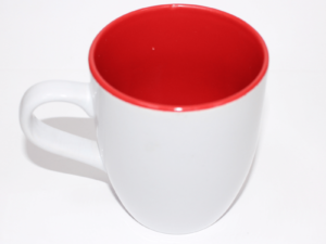 Sublimation Mug Inner Red/white Outside