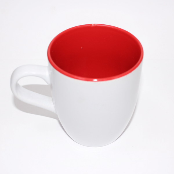 Sublimation Mug Inner Red/white Outside