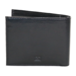 Pu Gents Wallet Valentino Black With Khaki Box