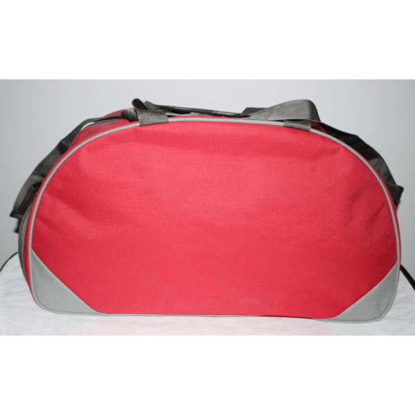 Pu Mattu Gym Bag With Shoe Compartment Red