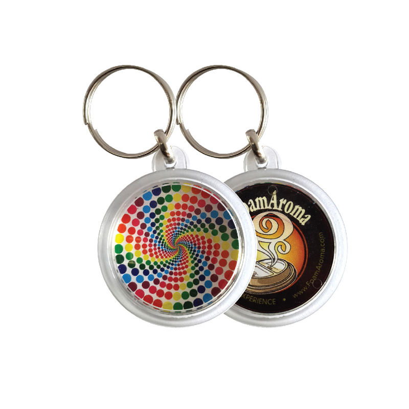 Round Acrylic Keychain