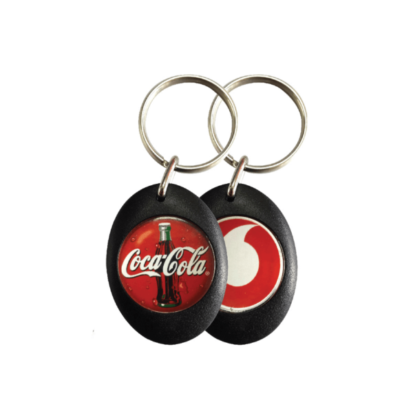 Abs Paper Insert Keychains