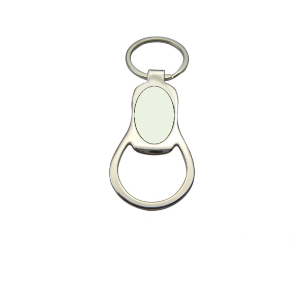 Metal Keychain With Opener