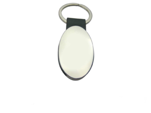 Oval Elegant Metal Key Holder