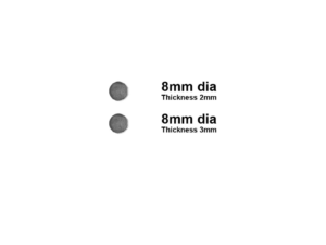 8mm Round Disk Magnet