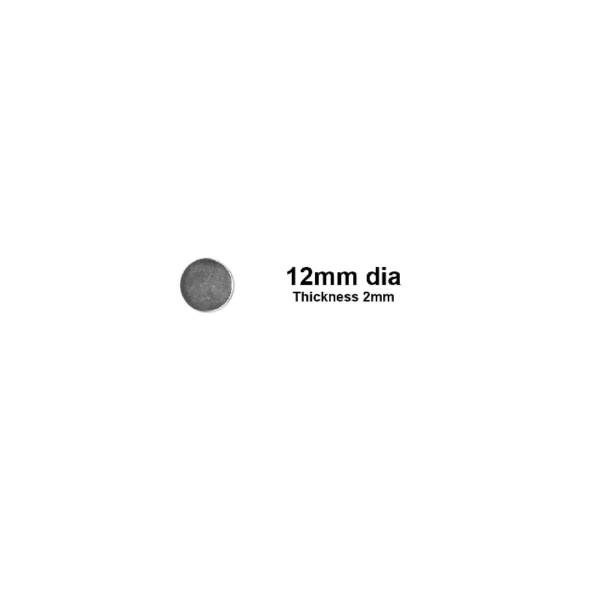 12mm Round Disk Magnet