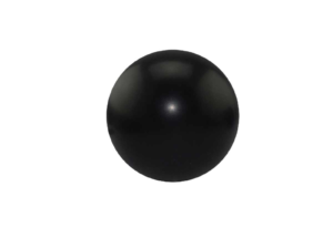 Round Black Stress Ball