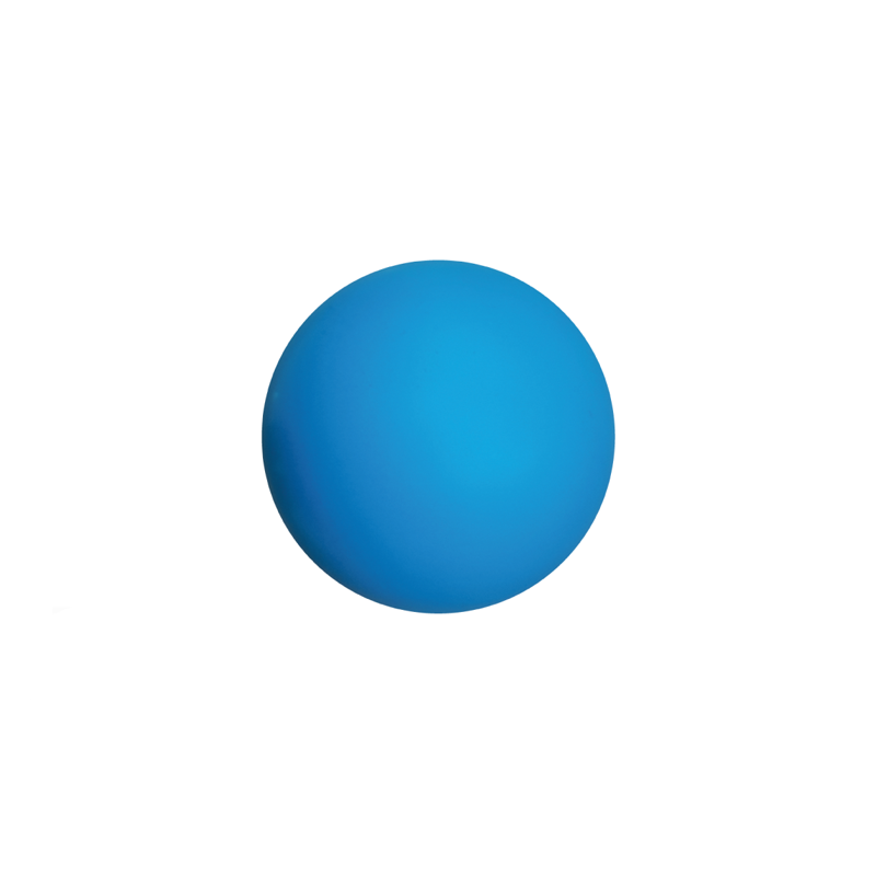 Round Aqua Blue Stress Ball