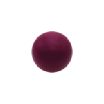 Round Maroon Stress Ball