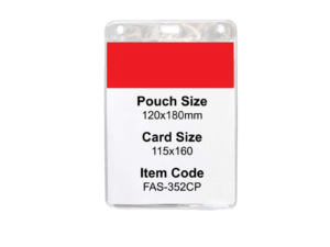 Oversize Pvc Id Pouch