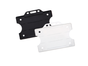 Front Open Plastic Card Holders