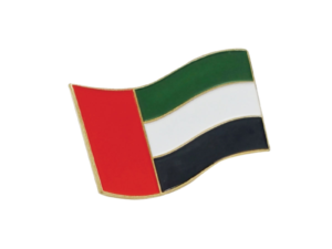 UAE Flag Badge