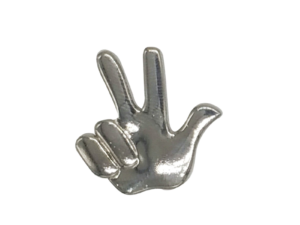 Silver Hand Badge