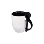 Mugs with spoon – Black