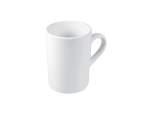 Straight Edge Sublimation Mugs White