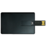 Card Shaped USB Flash Drives 4GB – Black