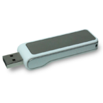 USB Flash Drives Digital logo color changing 8GB – White