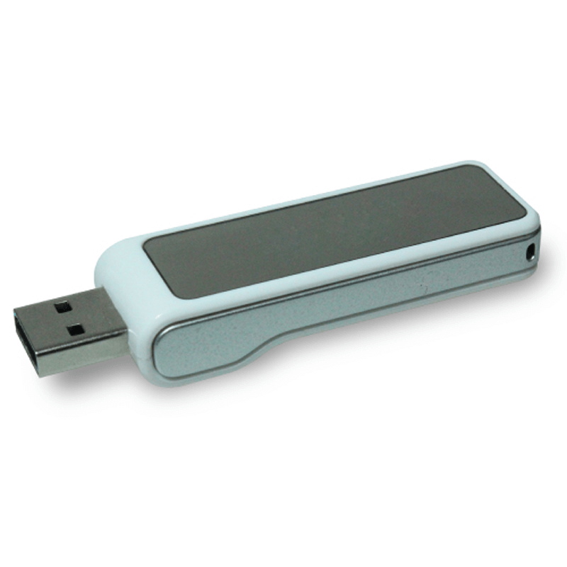USB Flash Drives Digital logo color changing 8GB - White