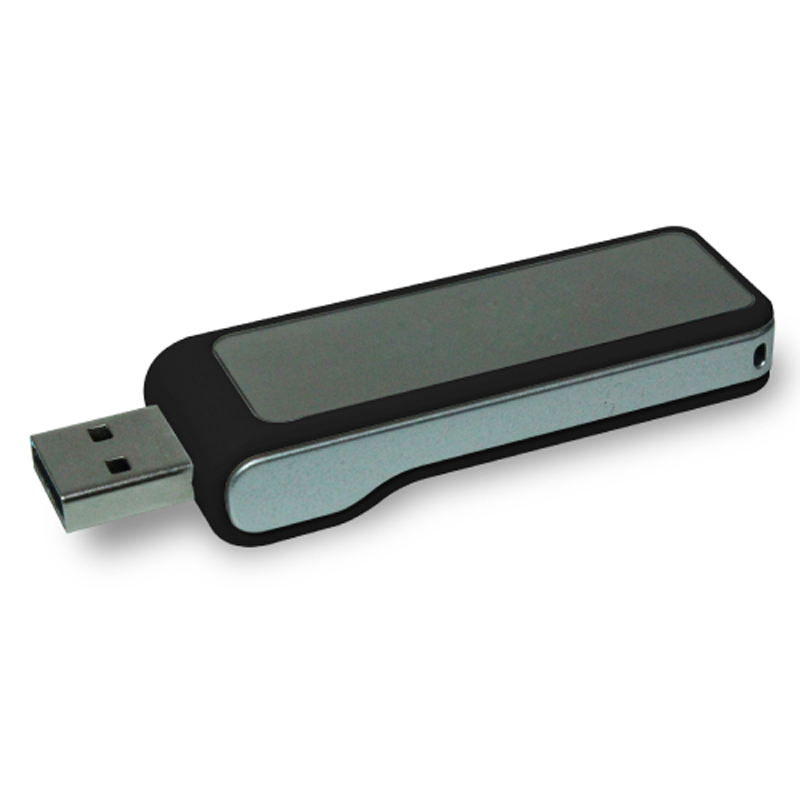 USB Flash Drives Digital logo color changing 8GB - Black