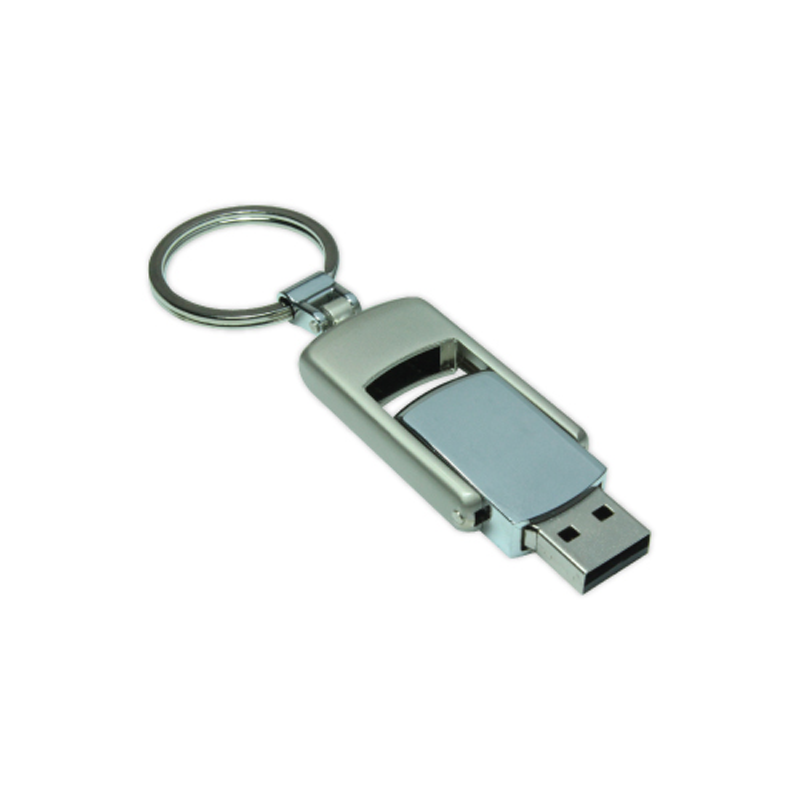 Flip Style Metal USB Flash Drives 4GB