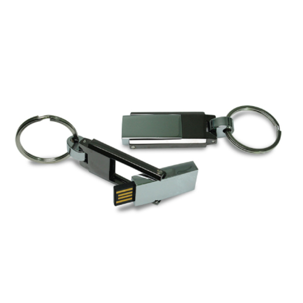 Metal Keychain USB Flash Drives 4GB