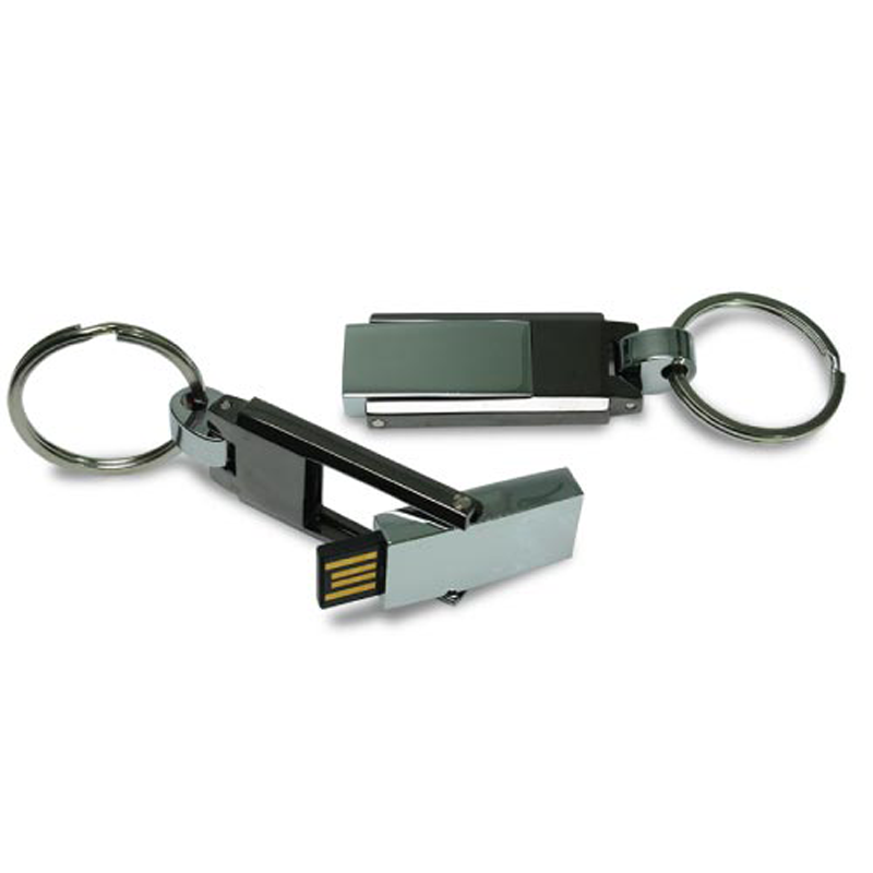 Metal Keychain USB Flash Drives 8GB