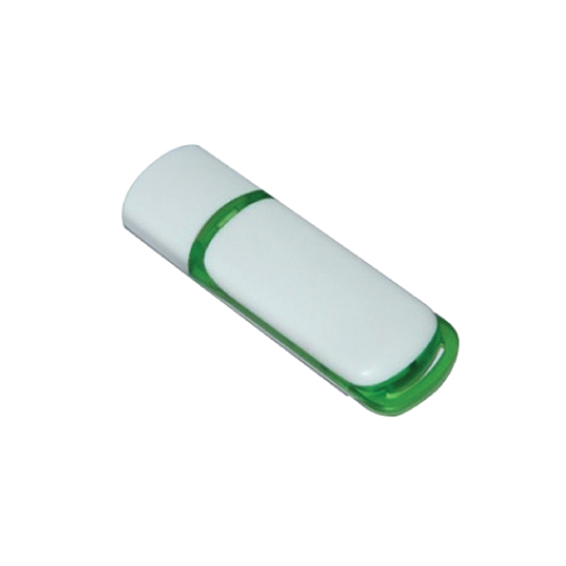 USB Flash Drives 8GB - White and Green