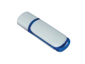 USB Flash Drives 8GB - White and Blue