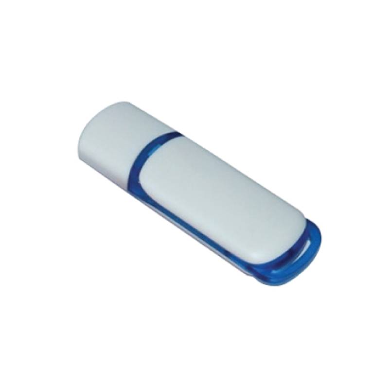 USB Flash Drives 8GB - White and Blue