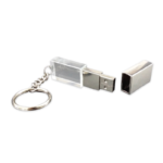 Promotional Crystal USB Flash Drive 8GB Silver