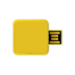 Twister USB Flash Drives – Yellow Color