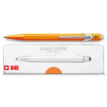 849 Fluorescent Orange Ballpoint Pen ( with Box )