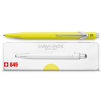 849 Fluorescent Yellow Ballpoint Pen ( with Box )