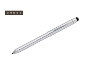 Tech3+ - Lustrous Chrome Multifunction Pen