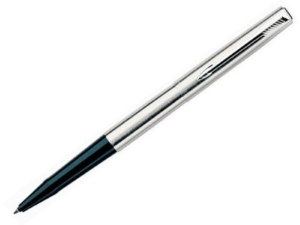 Jotter - Steel Chrome Trim Rollerball Pen