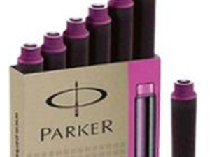 Parker Pink Ink Cartridge (Mini - Pack of 6)