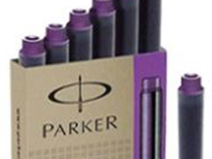 Parker Purple Ink Cartridge (Mini - Pack of 6)