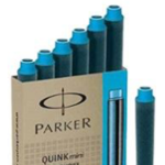 Parker Turquiose Ink Cartridge (Mini – Pack of 6)