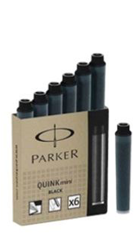 Parker Turquiose Ink Cartridge (Mini - Pack of 6)