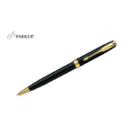 Sonnet – Black Lacquer Gold Trim Ballpoint Pen