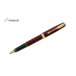 Sonnet – Laque Deep Red Gold Trim Rollerball Pen