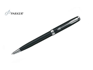 Sonnet - Matte Black Chrome Trim Ballpoint Pen