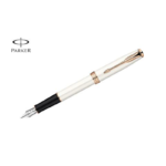 Sonnet – Pearl White with Pink Gold Trim Fountain Pen