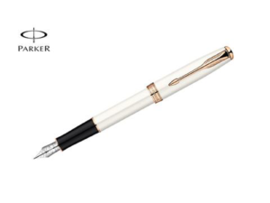 Sonnet - Pearl White with Pink Gold Trim Fountain Pen