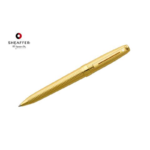 PreludeÂ® Signature Collection – 22k Gold Plate with Engraved Diamond Square Pattern Ballpoint Pen