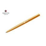 Sagarisâ„¢ – Fluted Gold Tone Cap and Barrel Ballpoint Pen