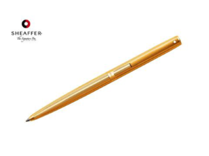 Sagarisâ„¢ - Fluted Gold Tone Cap and Barrel Ballpoint Pen